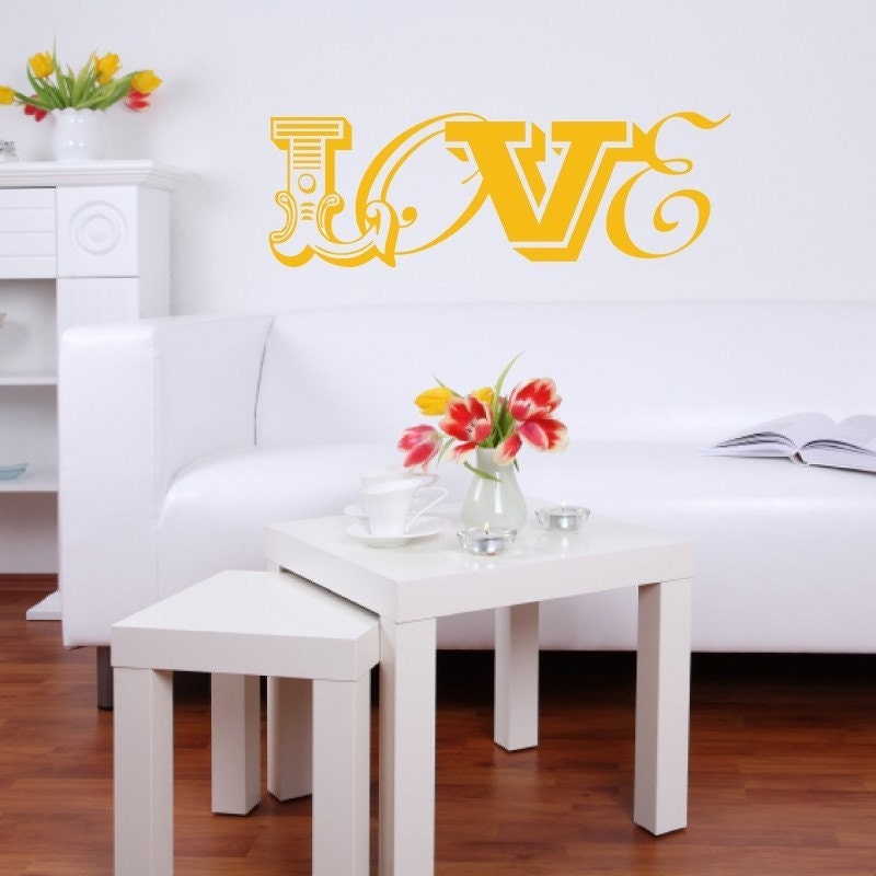 LOVE - vinyl wall decal graphic sticker