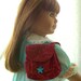 American Girl Doll Accesories - or 18 inch doll - Decorated School Backpack