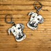Dog Earrings Shrink Plastic Earrings Dangle Dog Earrings
