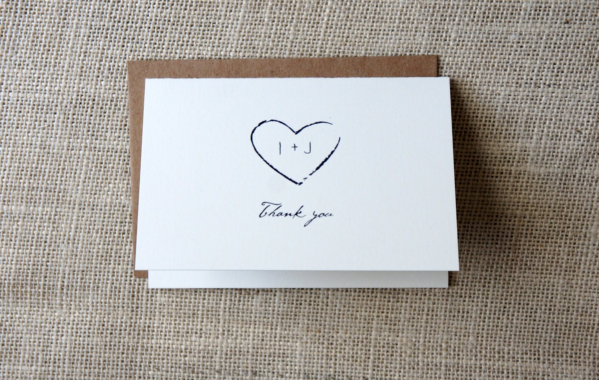 Rustic Thank You Cards
