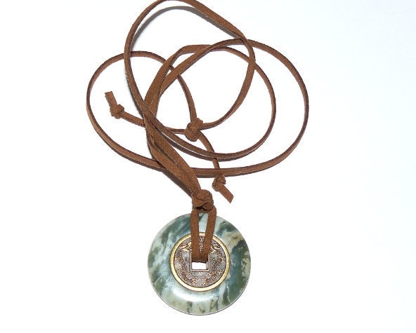 Mystic Necklace-Peace Jade -Peace, Harmony