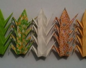20 Japanese Paper Cranes - Spring