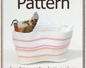 Mini Tote Bag - Crochet Pattern (PDF) - INSTANT DOWNLOAD