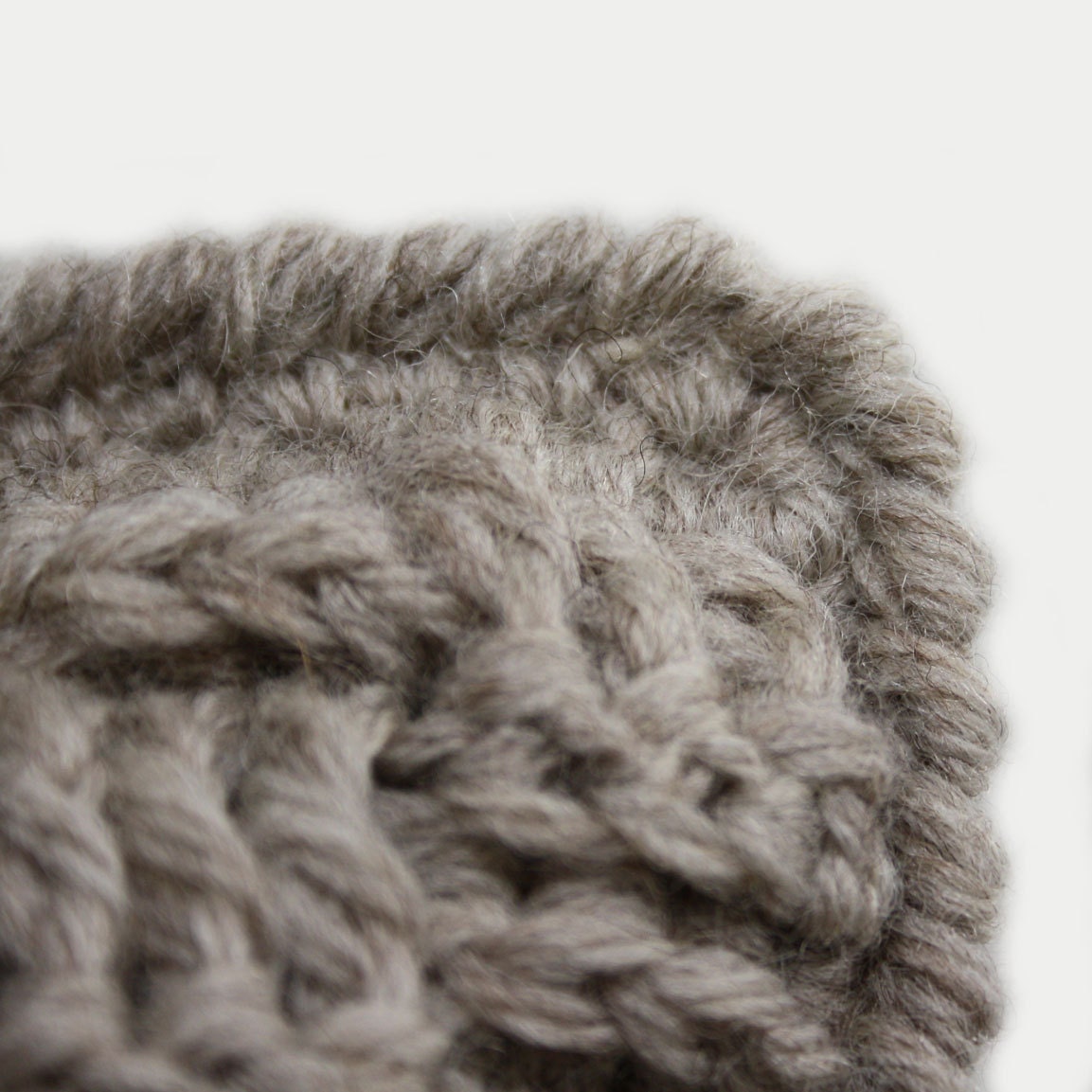 Aran Accent Pillow - Crochet Pattern (PDF) - INSTANT DOWNLOAD