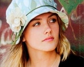Heather Bailey Boho Cloche Hat Sewing Pattern, FREE SHIPPING