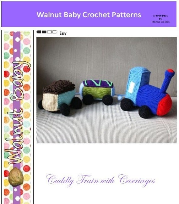 Crochet Train and Carriages PATTERN