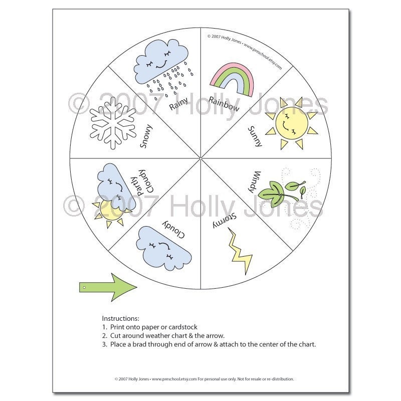 by preschool on Weather  Chart preschool Preschool worksheets Activity PDF weather Etsy for