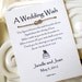 Custom listing for Keri. 75 Infinity Love Knot - A Wedding Wish with Bride and Groom on a Cake - Wish Bracelet Wedding Favor Custom Made