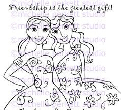 Digital Stamp - Best Friends