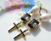 Anastasia vintage drop earrings victorian gothic renaissance