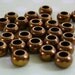 Brass Spacer Beads, 5 x 3mm, Rondel, Antiqued, qty 25