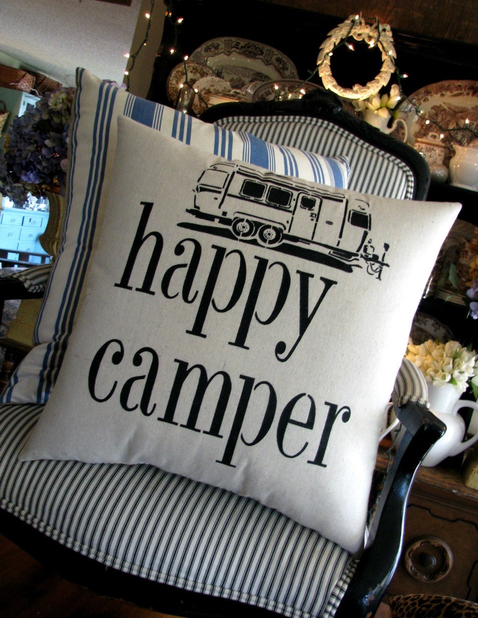 Happy Camper pillow