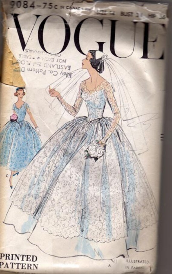 Vintage vouge pattern