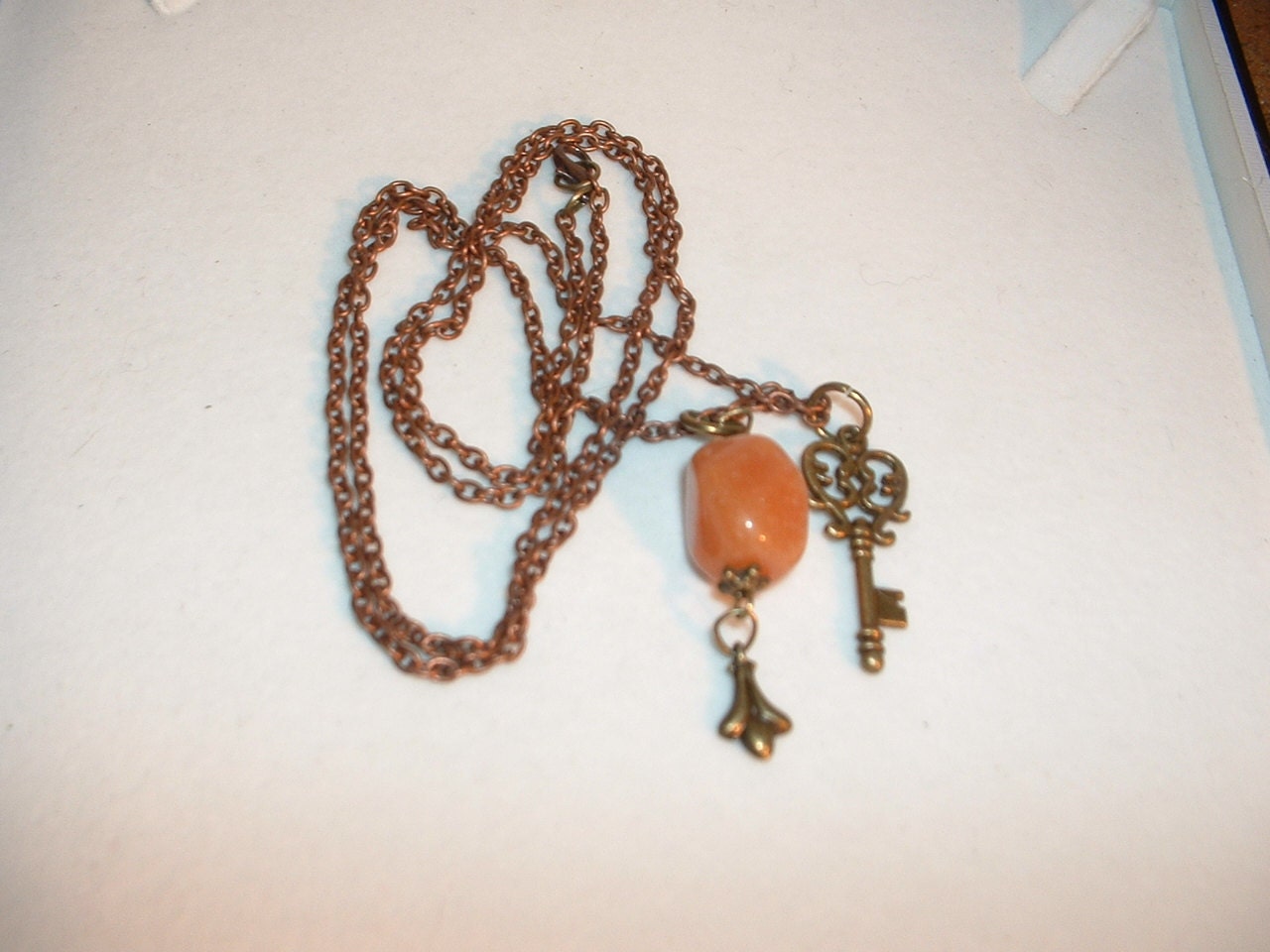 Crystal Healing Welsh Witch Red Aventurine Over 40's Amulet