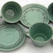 Doilies in Green