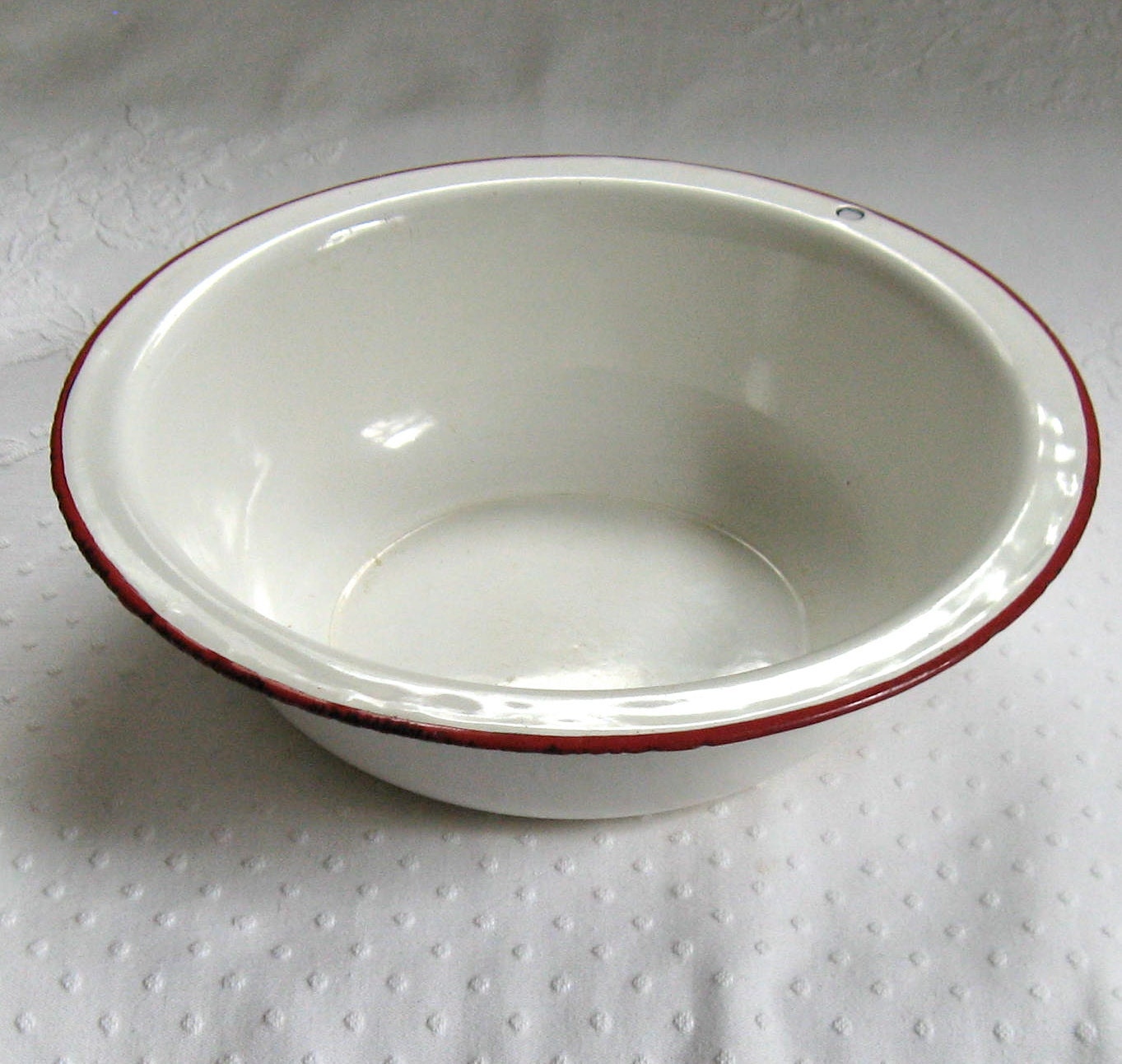 Vintage Enamel Bowl 34