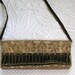 Vintage Damask  and Velvet  ENVELOPE HANDBAG 1990s