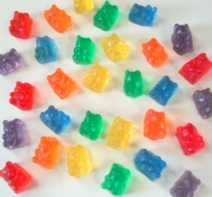 Gummy Bear Soaps-cute colorful assortment