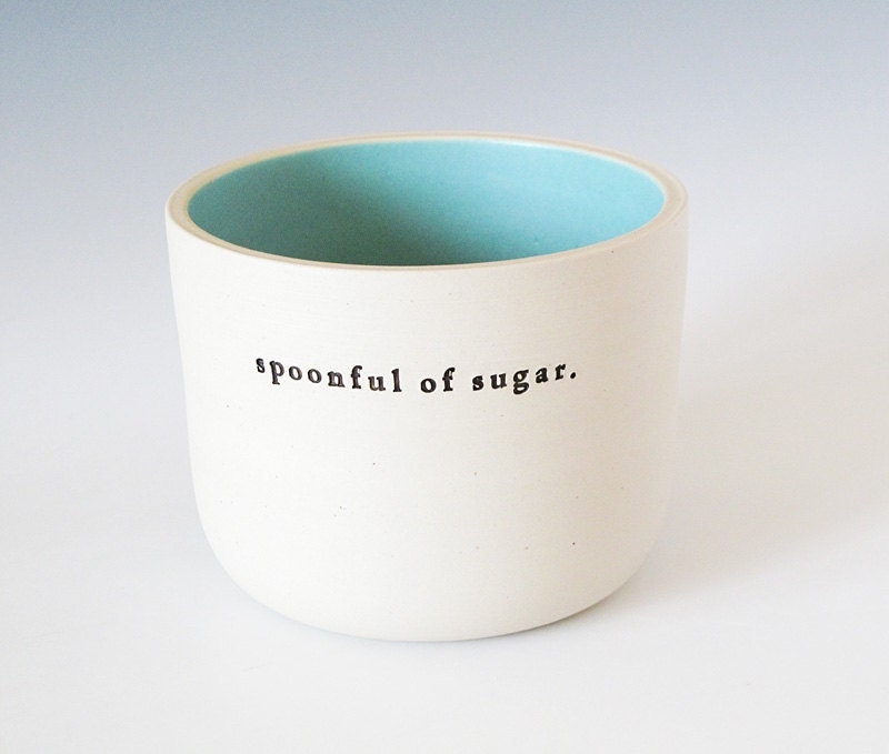 spoonful of sugar. (aqua)