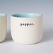 salt and pepper jars.