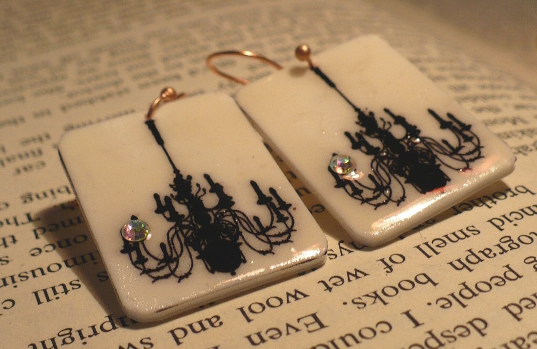 Chandelier Silhouette Earrings