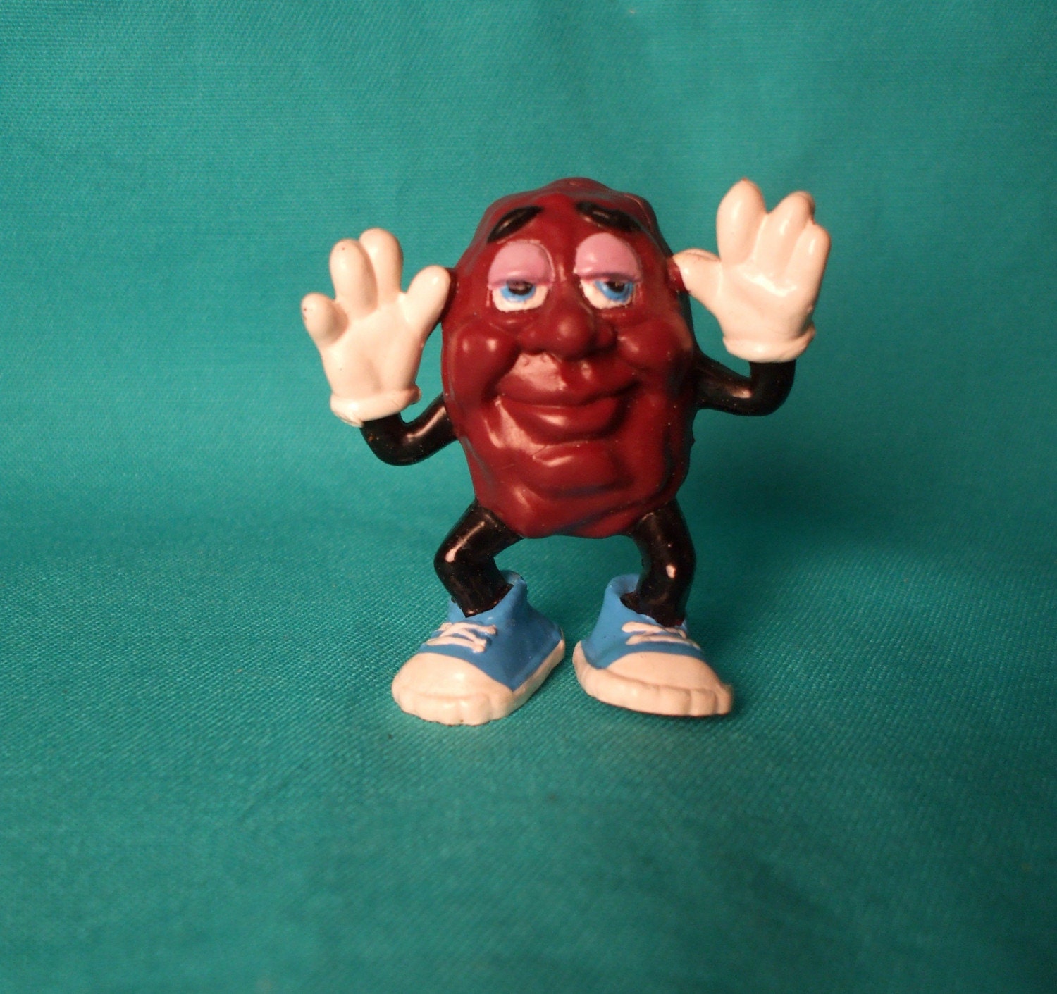 Vintage Retro California Raisin Action Figure 1980s Toys Collectibles Raisins Childrens 
