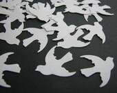 snowy white bird cutouts