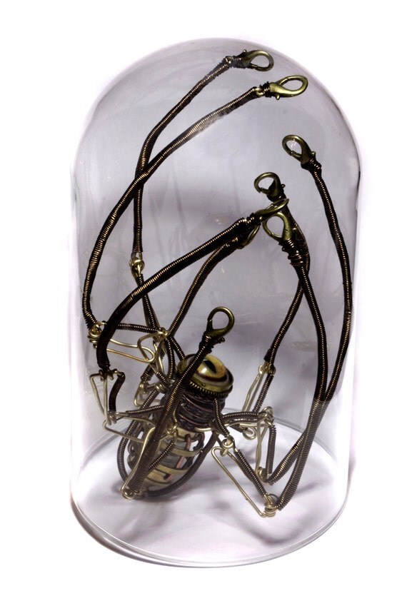Steampunk - Sculpture - Robotic Cephalopod