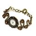 Steampunk Neo Victorian Jewelry - Copper -  Working watch bracelet