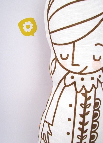 Bashful Mabel Doll No. 013 - Eco Friendly