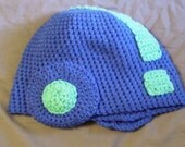 Mega Man Skullcap with Ear Covers - MADE TO ORDER