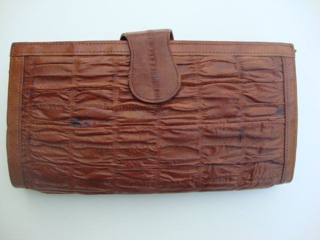 Vintage Eel Skin Wallet in Mint Condition