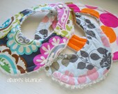 THE ORIGINAL Little Drooler Bibs - Any 3 - You Choose from 48 Fabrics