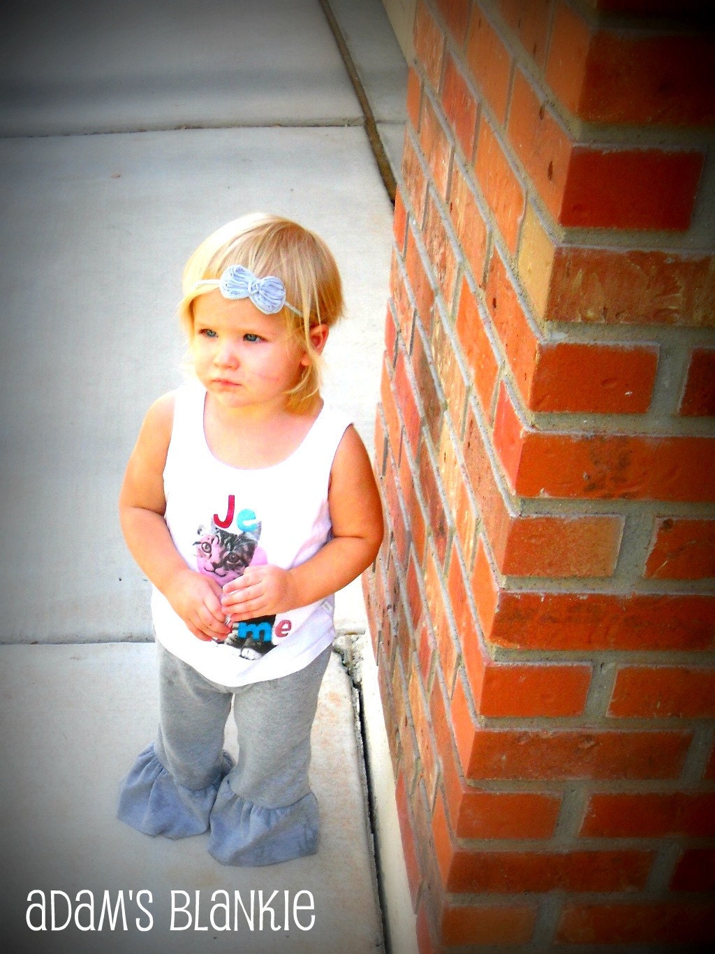 Petite Gray Bow Headband - Cream Khaki Peach Pink Hot Pink Aqua Blue Red Black White also available - Newborn Infant Baby Girl Toddler Adult