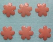 VINTAGE CORAL COLORED FLOWERS