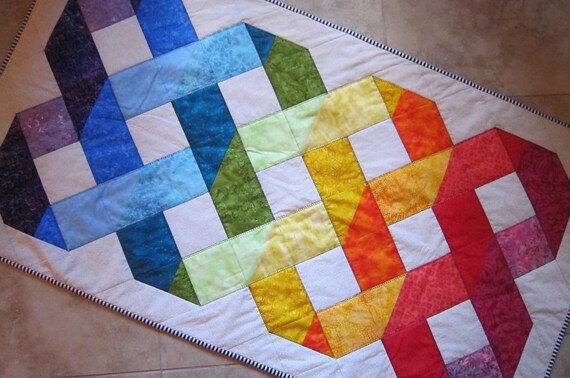 Celtic Table Runner Quilt from Quilts by Elena