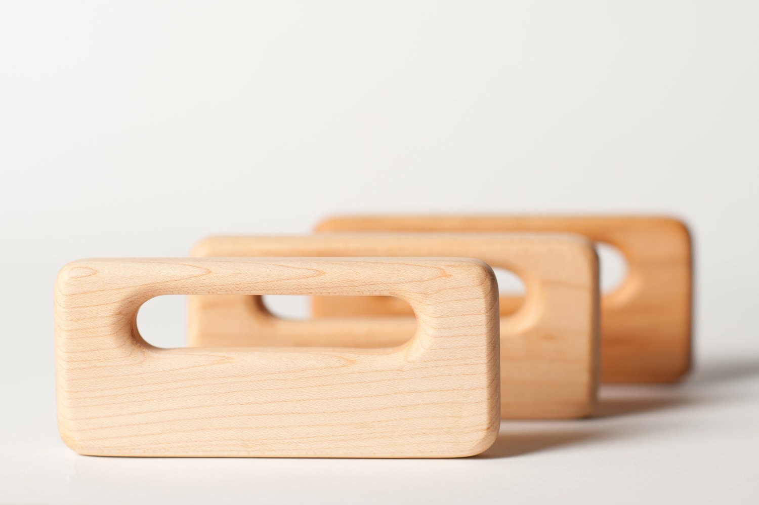 BABY RATTLE WOODEN Toy baby toy wood toy organic baby toys The Handle Wooden Maple Waldorf Style Wood Rattle Teether infant baby toddler