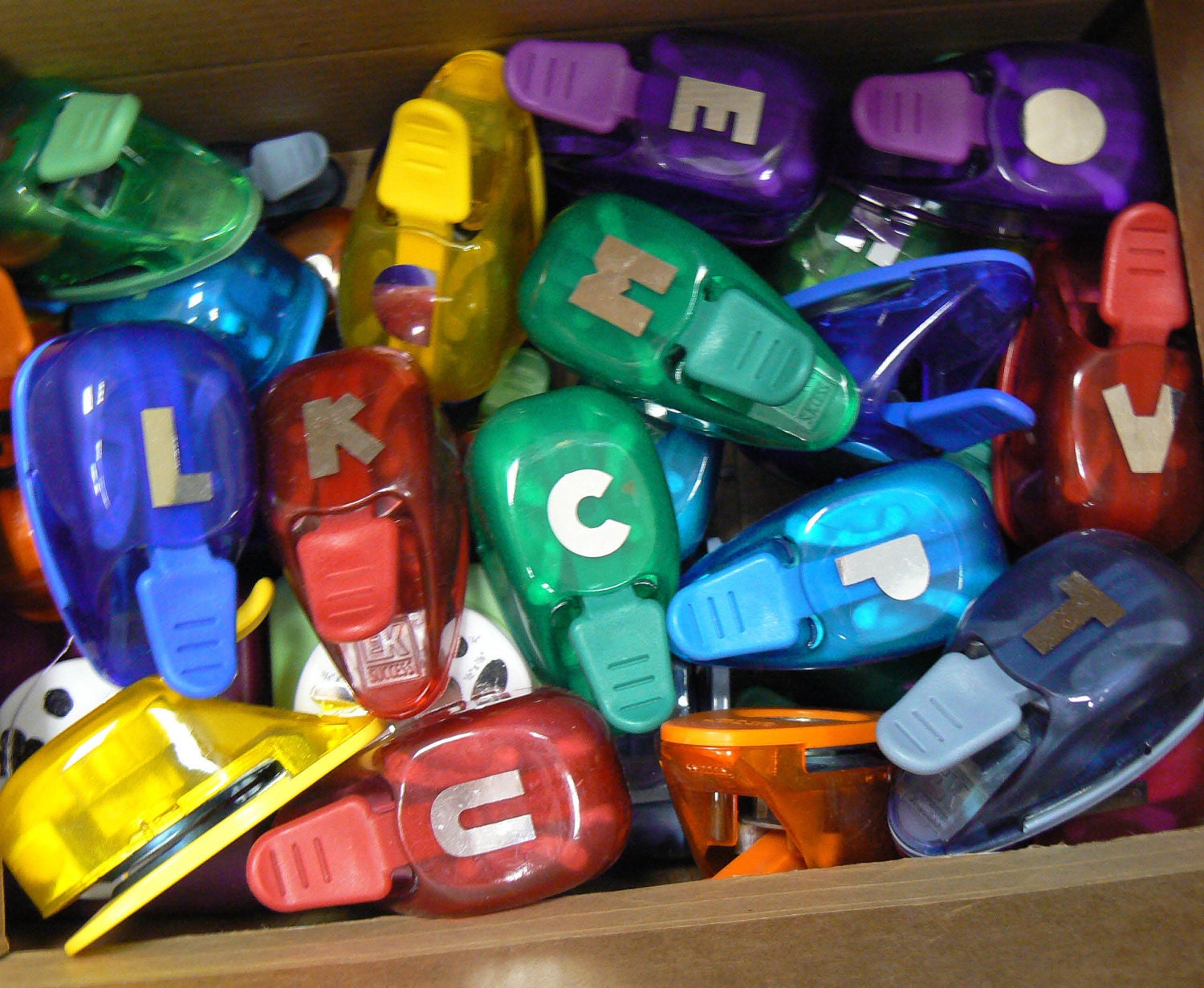 Items similar to Alphabet punches on Etsy