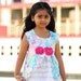 Girls tunic top with ruche trimmed under skirt custom boutique size 12 months - 8 years - FAIR TOPAZ