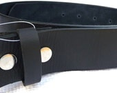 SUPPLE Black Belt Strap Leather Men Women Snap On - Gorgeous Removable - 30 32 34 36 38 40 - 35  Other STyLes AvAiLaBLe