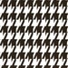 HOUNDSTOOTH RUNNER- Black and white TABLE runner Wedding Bridal Home Decor Alabama Roll Tide Parties