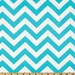 CUSTOM LISTING FOR HaleeH-- Six 54" table runners Turquoise on White Zigzag Chevron 9/8