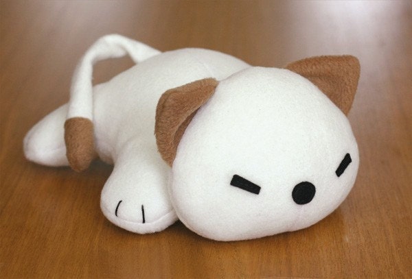 Cute Kitty softie cat sewing pattern - PDF