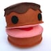 Crazy Cake felt food soft toy - PDF Felt Food Pattern with tutorial