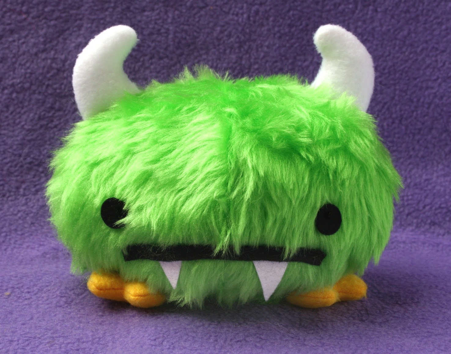Green Monster - soft toy kit