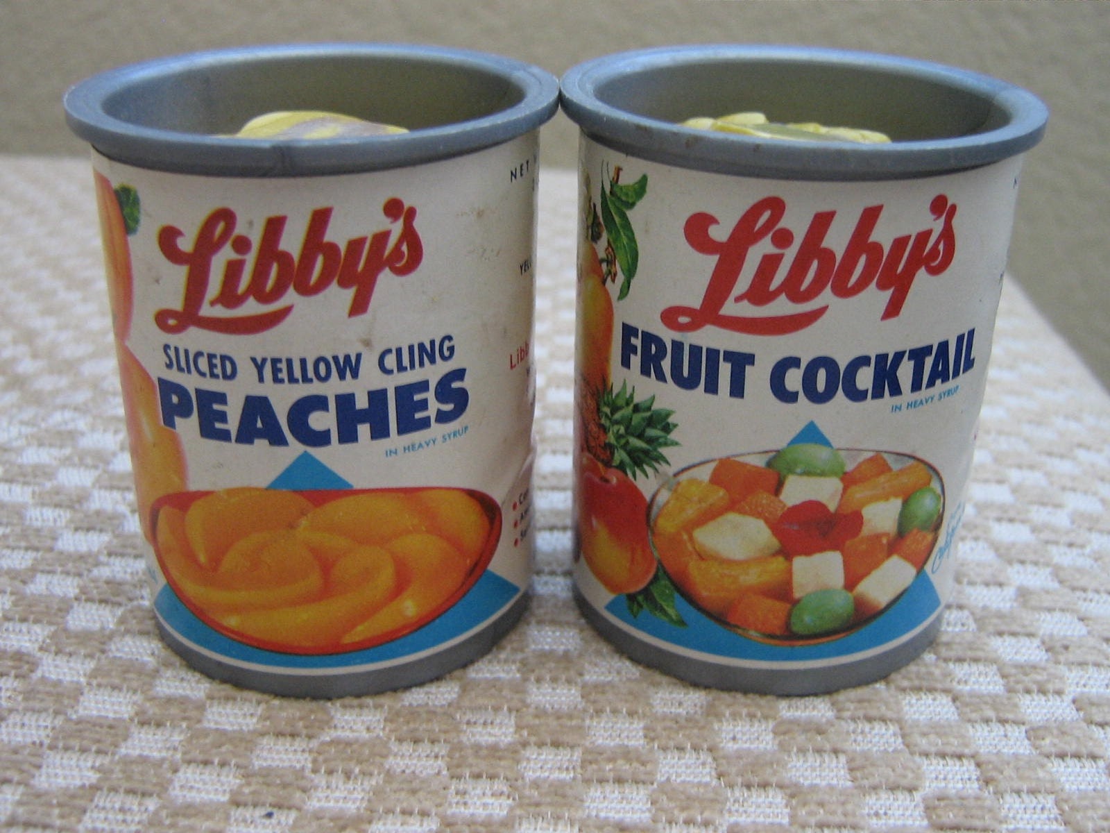 1960s Toy Mini Canned Food by TBravoVintage on Etsy