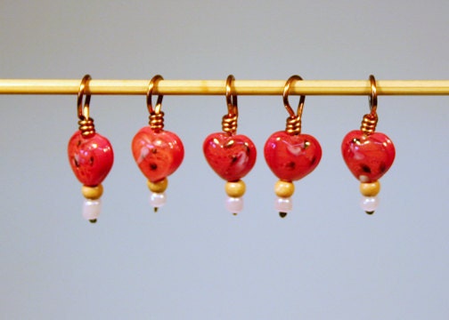 Knitting Stitch Markers Love Me Tender