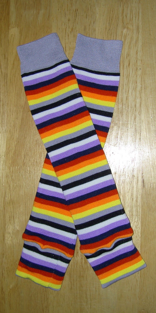 Kids Legwarmers - Thin Stripes