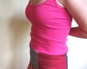 Upcycled Color Block Tank