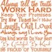 Family Rules - Vinyl Wall Decal Item FAM16